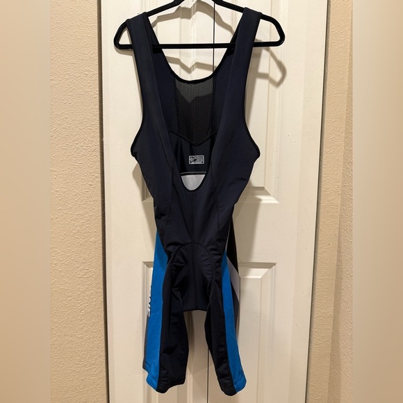 Bontrager Men’s Bib Shorts RL Inform Black/Blue , size 2XL - Picture 7 of 9